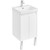 Тумба универсальная с раковиной Акватон Сканди Doors 45 см 1A278701SD010, белый матовый/белый глянцевый (ножки в комплекте) - фото 