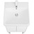 Тумба универсальная с раковиной Акватон Сканди Doors 45 см 1A278701SD010, белый матовый/белый глянцевый (ножки в комплекте) - фото 4