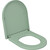 Сиденье с крышкой для унитаза Ambassador Abner микролифт 102T21001, мятный матовый - фото 