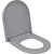 Сиденье с крышкой для унитаза Ambassador Nord микролифт 132T20301, серый матовый - фото 