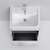 Тумба подвесная с раковиной Am.Pm Func 60 см M8FFUX0601WG, белый глянцевый, Цвет фасада: белый - фото 8