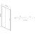 Душевая дверь Vincea Garda 120 см VDS-1G120CHB, черный/шиншилла - фото 2