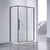 Душевое ограждение Vincea Slim-N 140х90 см VSR-4SN9014CLB, черный/прозрачное - фото 