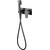 Набор для гигиенического душа Boheme Spectre 457-Gm, gun metal, Цвет производителя: gun metal - фото, картинка  Набор для гигиенического душа Boheme Spectre 457-Gm, gun metal, Цвет производителя: gun metal - фото