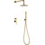 Душевая система для душа Boheme Uno 464-G, gold, Цвет производителя: gold - фото, картинка  Душевая система для душа Boheme Uno 464-G, gold, Цвет производителя: gold - фото
