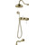 Душевая система для ванны Boheme Medici 308, бронза - фото 