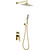 Душевая система для душа Boheme Venturo 384, золото - фото 