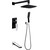 Душевая система для ванны Boheme Venturo 374-B-2, black chrome, Цвет производителя: black chrome - фото 