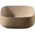Раковина-чаша ArtCeram Cognac 46 см COL007 40 00, tortora - фото 