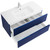 Тумба подвесная с раковиной Cezares DUET-1000-2C-SO-SPF-P 100 см, Sapfiro - фото 6