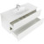 Тумба подвесная с раковиной Cezares DUET-1200-2C-SO-BO 120 см, Bianco Opaco - фото 4