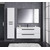Тумба подвесная с раковиной Cezares ECO-1200-4C-SO-2-BO+CZR-1200/480-LV-MR-ECO 120 см, Bianco Opaco - фото 3