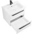 Тумба подвесная с раковиной Cezares ECO-CER-600-2C-SO-BO 60 см, Bianco Opaco - фото 3