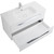 Тумба подвесная с раковиной Cezares ECO-CER-800-2C-SO-BO 80 см, Bianco Opaco - фото 4