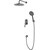 Душевая система для душа Azario Vise AZ-VSA248330AJ+82KAJ, графит - фото 