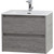 Тумба подвесная с раковиной BelBagno KRAFT 39-600/390-2C-SO-CG 60 см, Cemento Grigio - фото, картинка 3 Тумба подвесная с раковиной BelBagno KRAFT 39-600/390-2C-SO-CG 60 см, Cemento Grigio - фото 3