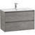 Тумба подвесная с раковиной BelBagno KRAFT 39-800/390-2C-SO-CG 80 см, Cemento Grigio - фото 4