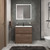 Тумба напольная с раковиной BelBagno KRAFT39-800/390-2C-PIA-RT 80 см, Rovere Tabacco - фото 2