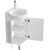 Тумба напольная с раковиной Aqwella Porto 45 см POR0104WW, белый, Цвет фасада: белый - фото, картинка 2 Тумба напольная с раковиной Aqwella Porto 45 см POR0104WW, белый, Цвет фасада: белый - фото 2