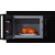 Встраиваемая микроволновая печь Hiberg VM 8505 B (чёрное стекло) - фото 6