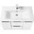 Тумба подвесная с раковиной Акватон Рене 80 см 1A2586K0NRC80, белый - фото 3