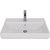 Тумба подвесная с раковиной Lemark Combi 70 см LM03C70T-Beton, белый глянец/бетон - фото 8