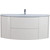 Тумба подвесная с раковиной Cezares Eden 120 см 54861, Bianco lucido - фото 