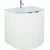 Тумба подвесная с раковиной Cezares Rialto 70 см 55170, Bianco opaco - фото 