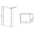 Душевая перегородка Loranto Walk-in 120 см CS-L801 120, хром/прозрачное - фото 3