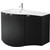 Тумба подвесная с раковиной Cezares Rialto 104 см 55171, Grafite - фото 3