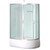 Душевая кабина Loranto CS-66120L F 120х80 см, хром/матовое - фото 