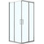 Душевое ограждение Azario Seattle 100x100 см AZ-131 S A, хром/прозрачное - фото 