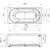 Ванна акриловая Радомир Виктория Лайт 150x70 см (в комплекте каркас), Размер - мм: 1500х700 - фото, картинка 8 Ванна акриловая Радомир Виктория Лайт 150x70 см (в комплекте каркас), Размер - мм: 1500х700 - фото 8