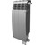 Радиатор Royal Thermo BiLiner 500 VR Silver Satin 320х570 мм (4 секции) - фото 