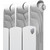 Радиатор Royal Thermo Revolution Bimetall 500 2.0 800х560 мм (10 секций) - фото, картинка 4 Радиатор Royal Thermo Revolution Bimetall 500 2.0 800х560 мм (10 секций) - фото 4