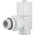 Вентиль для радиатора угловой Royal Thermo Cube 1/2" RTE 56.0007, белый - фото 6