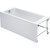 Ванна акриловая Roca Easy 170x80 см ZRU9307624, Размер - мм: 1700х800 - фото 2