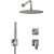 Душевая система для ванны WasserKraft Spree A1451.272.097.121.275.100.276, никель - фото 3