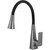Смеситель для кухни Haiba HB73823-3, оружейная сталь - фото 