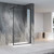 Душевая перегородка Veconi Korato 120 см KR81B-120-01-C8 (стекло 8 мм) с кронштейном в комплекте, чёрный матовый/прозрачное - фото 