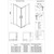 Душевое ограждение Veconi 120x90 см RV10-12090-01-C5, хром/прозрачное - фото 2