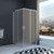 Душевое ограждение Veconi 80x80 см RV22-80K-02-19C1, хром/матовое - фото 