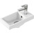 Тумба подвесная с раковиной Cersanit Lara 40 см SZ-LARA-CO40/Wh (раковина Como 40) белый - фото 4
