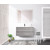 Тумба подвесная с раковиной BelBagno 90 см KRAFT-900-2C-SO-CG (раковина BB900ETL) Cemento Grigio - фото 7