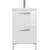 Тумба подвесная/напольная с раковиной Cersanit Melar 50 см B-SU-MEL-CM50, 2 ящика, белый - фото, картинка 5 Тумба подвесная/напольная с раковиной Cersanit Melar 50 см B-SU-MEL-CM50, 2 ящика, белый - фото 5