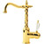 Смеситель для раковины высокий Boheme Imperiale Presente Swarovski 322, золото - фото 
