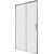Душевая дверь Aquanet Pleasure Evo AE65-N100-CT 100 см 312532, хром/прозрачное - фото 2