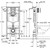 Инсталляция для подвесного унитаза Grohe Rapid SL 39501000 с кнопкой смыва хром (с ревизионным коробом) - фото, картинка 3 Инсталляция для подвесного унитаза Grohe Rapid SL 39501000 с кнопкой смыва хром (с ревизионным коробом) - фото 3