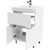 Тумба напольная с раковиной Mirsant Soho Quadro Light 60 см, белый - фото, картинка 4 Тумба напольная с раковиной Mirsant Soho Quadro Light 60 см, белый - фото 4