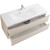 Тумба подвесная с раковиной BelBagno MARINO-1200-2C-SO-CO-P 120 см, Crema Opaco - фото 5